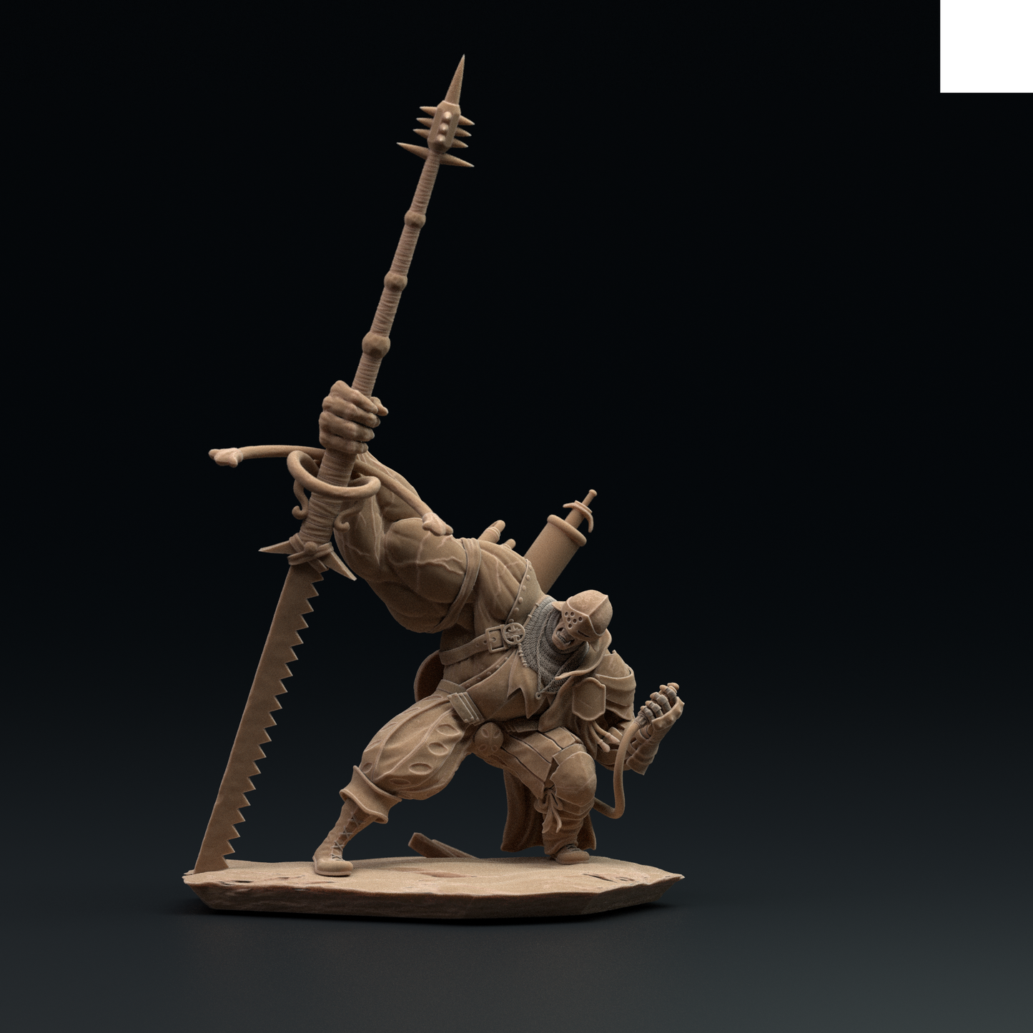 Brutus, Landskenetch Half Orc