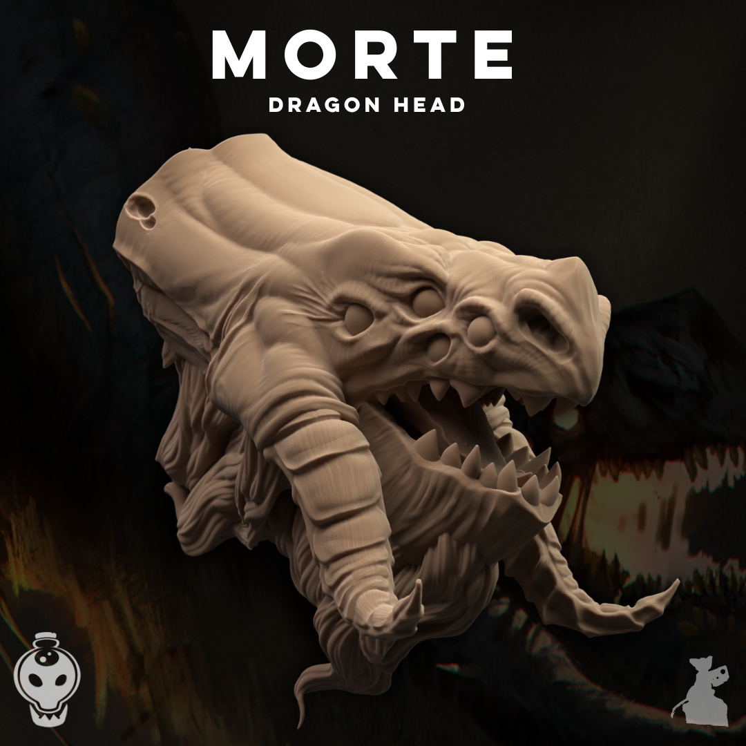 Morte, dragon head